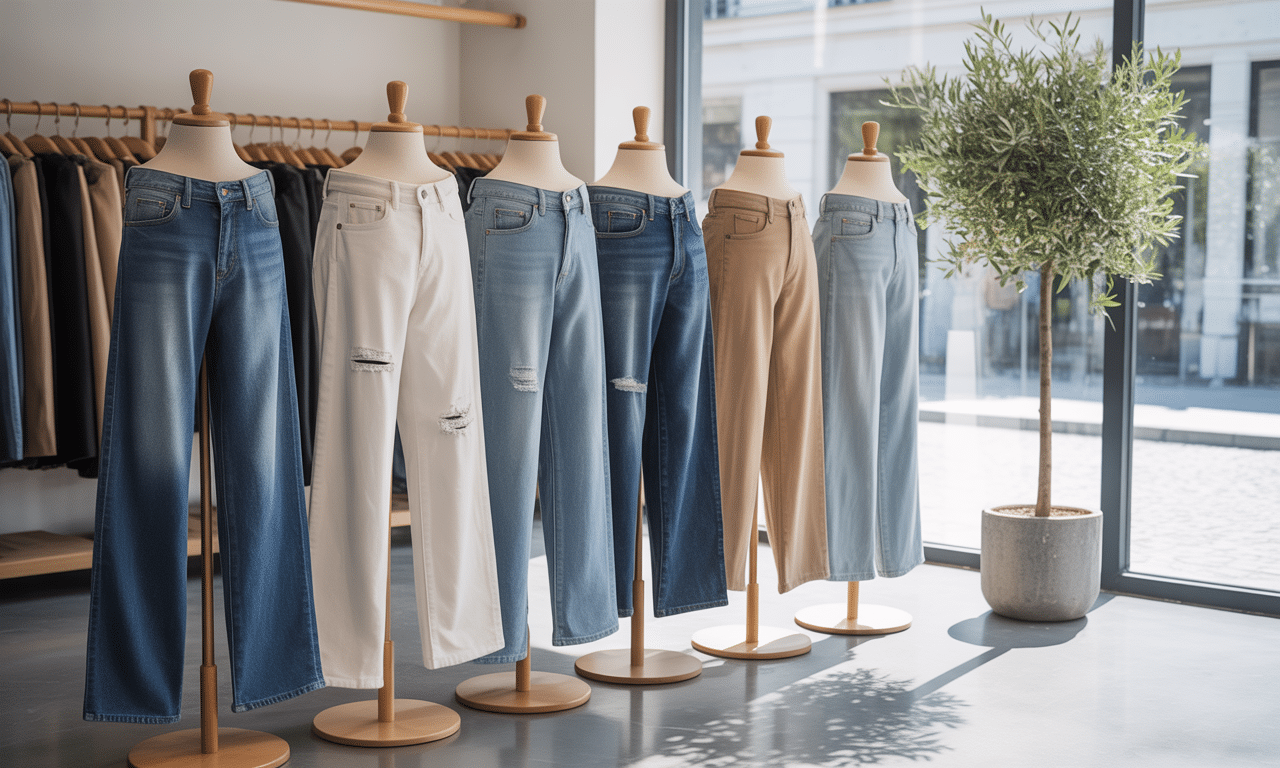 découvrez les tendances 2025 et toutes les coupes de pantalon femme : flare, slim, large, mom, et plus encore. conseils mode pour bien choisir votre style !