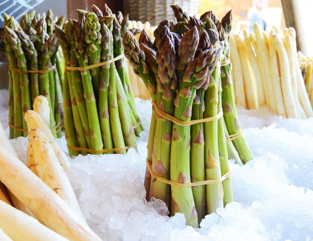 Le retour des asperges, elles annoncent le printemps