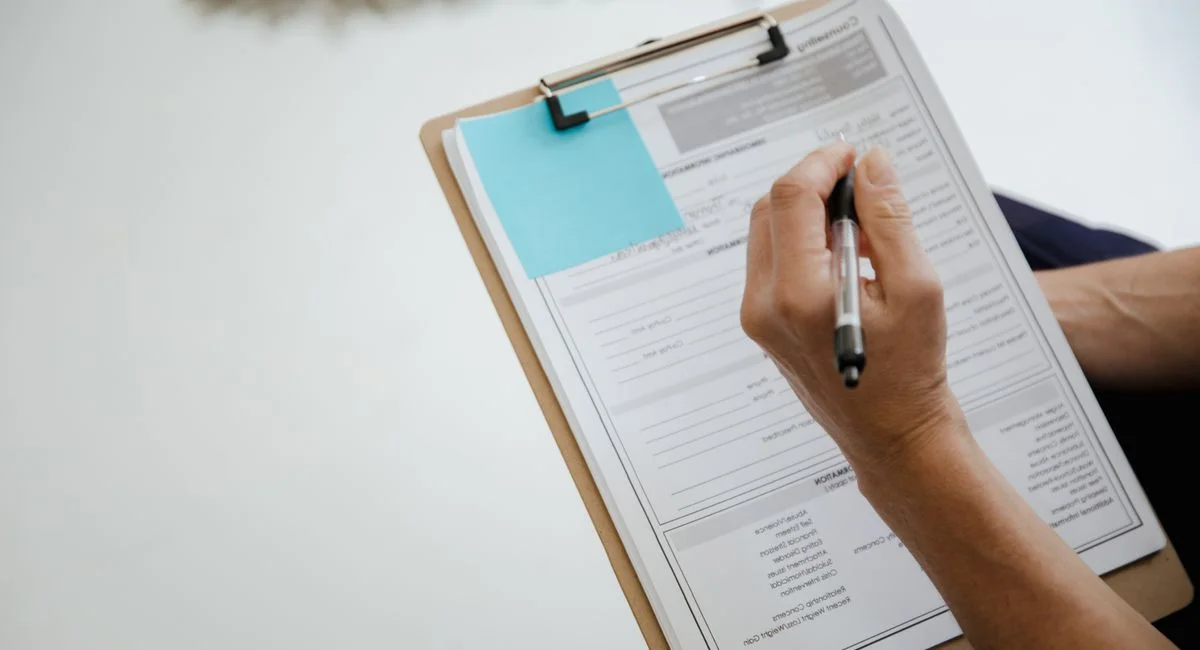 Illustration, fiche prospection commerciale