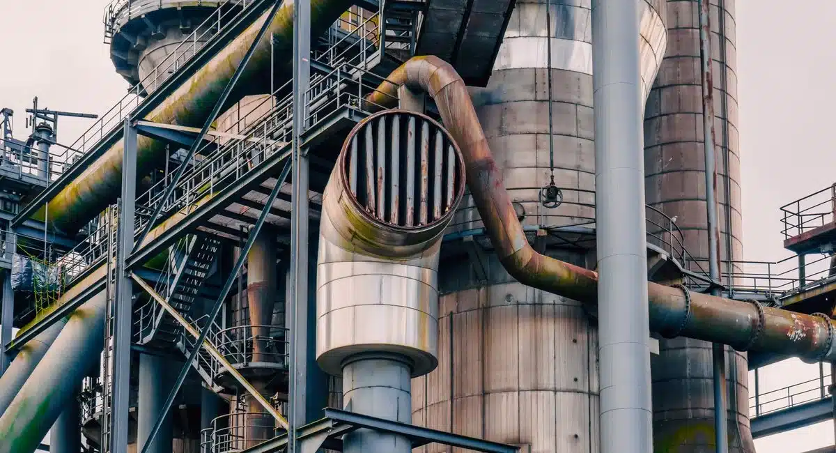 Illustration, traitement de l'air industriel